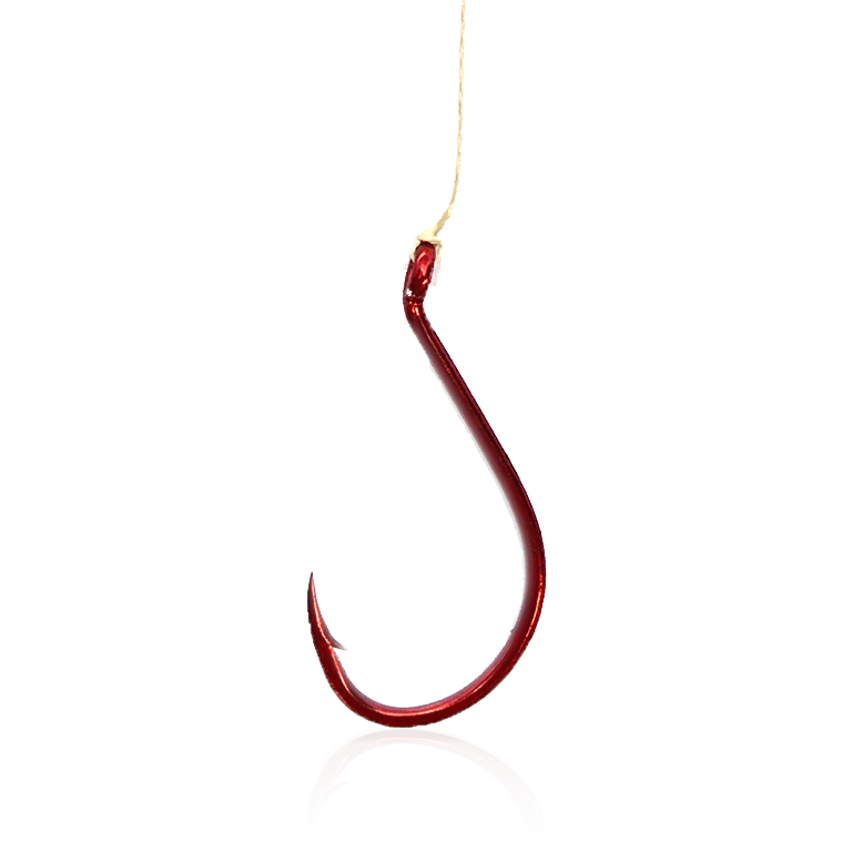 Pike Hook (Octopus) - Red